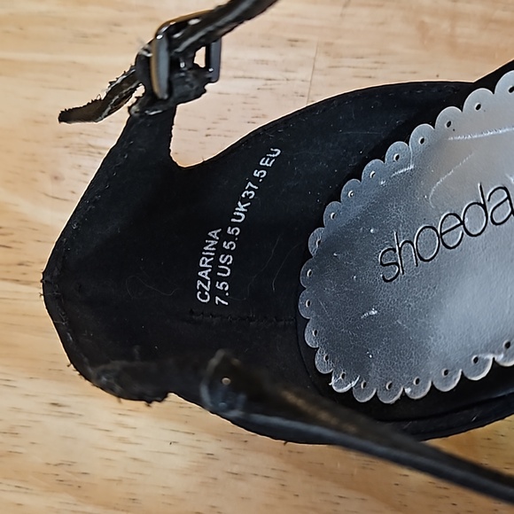 Shoedazzle black pumps size 7.5 - Picture 8 of 9